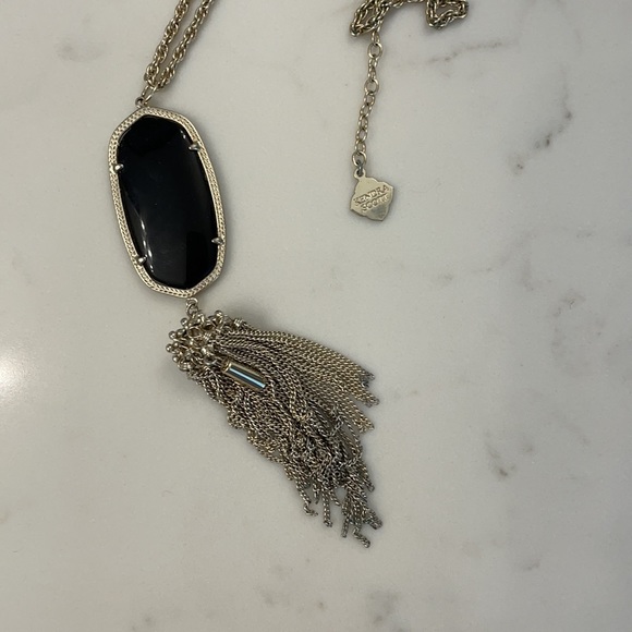 Kendra Scott Rayne Necklace with Black Stone - Picture 4 of 7